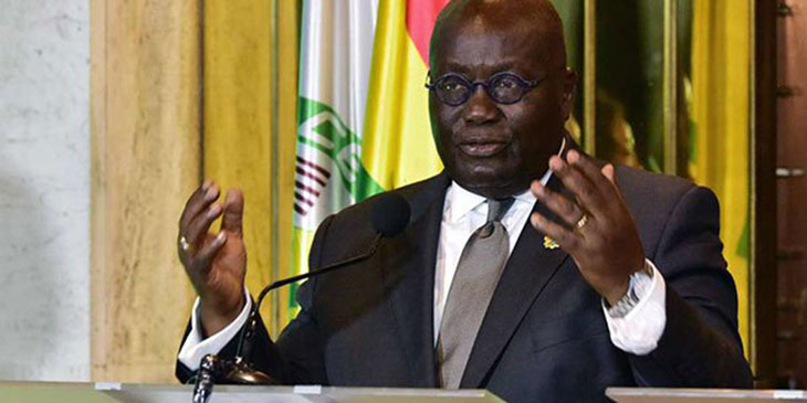 Ghanaian President Nana Akufo-Addo