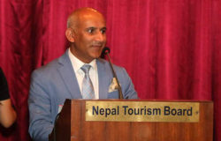 A proud day for CEO Deepak Raj Joshi and the Nepal Tourism Board