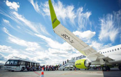 airBaltic serves more than 500,000 passengers in June