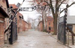 Record of visitors at Auschwitz Museum