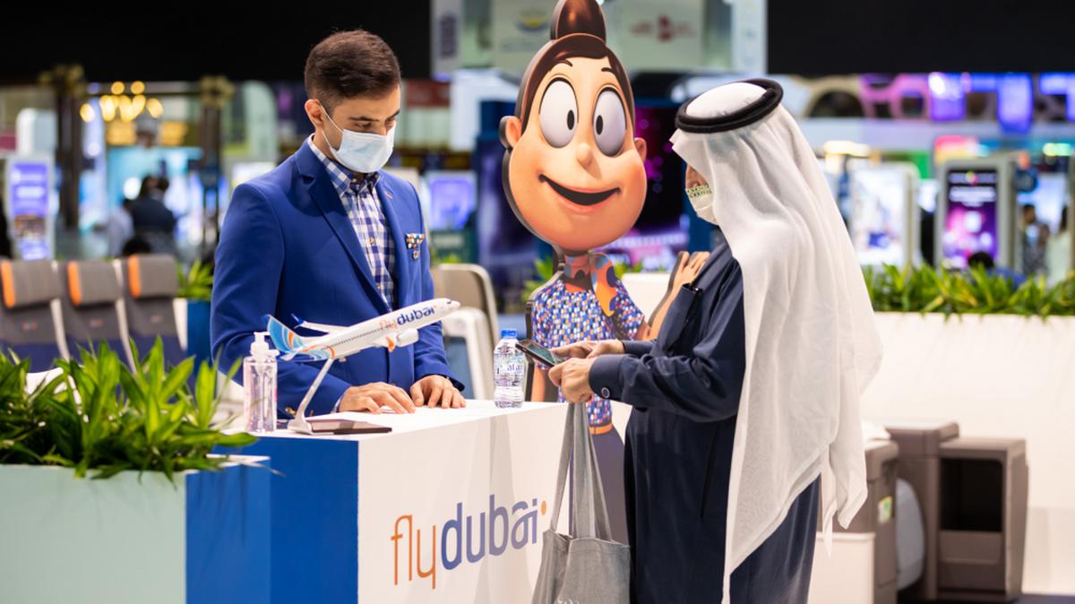 ATM FlyDubai Stand