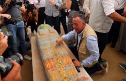 Egypt unveils ancient mummification workshops, tombs in Saqqara